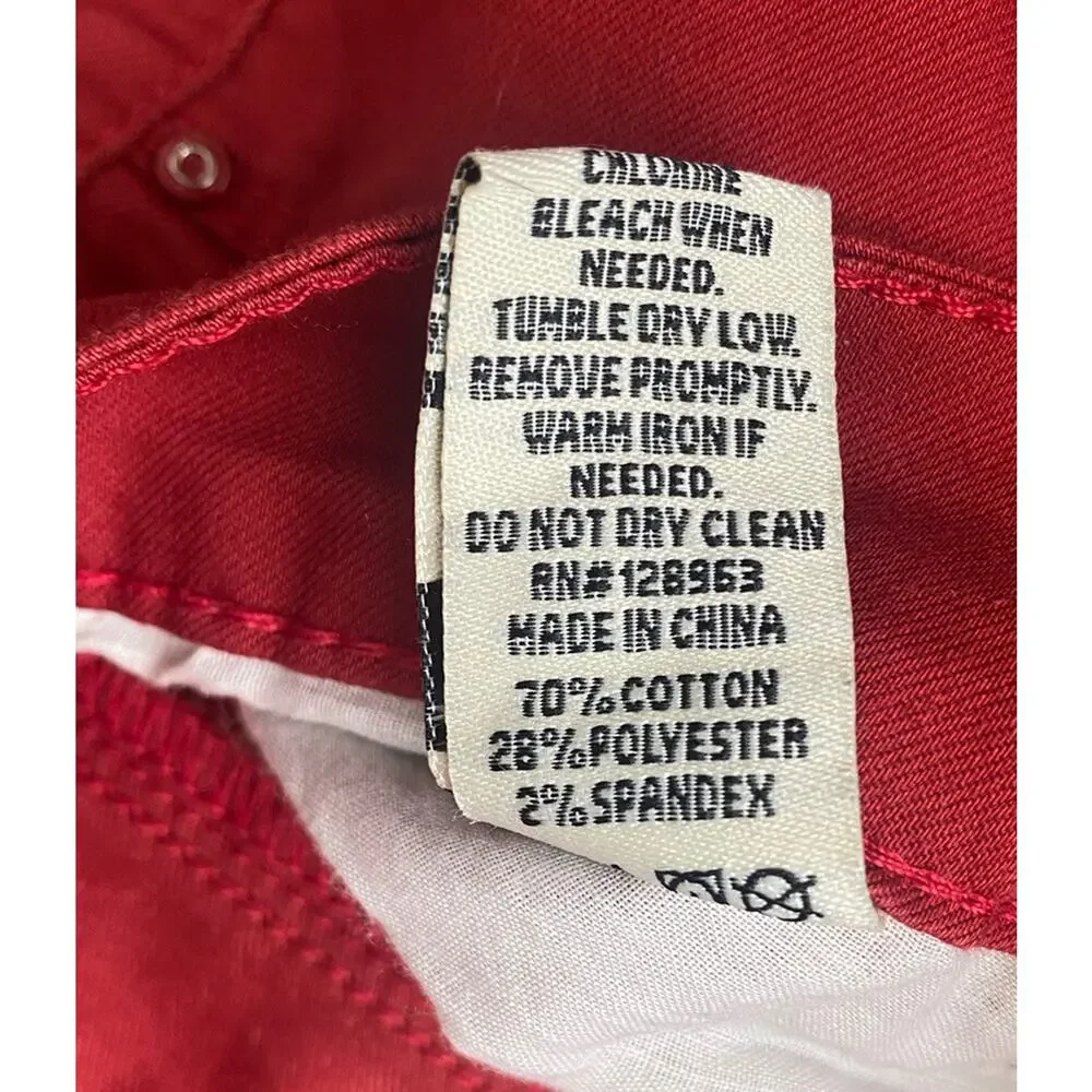 Indigo Rein red color flex pants size 5